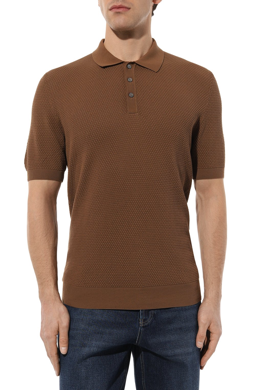 Хлопковое поло GRAN SASSO, арт. 57113/20620, фото 3