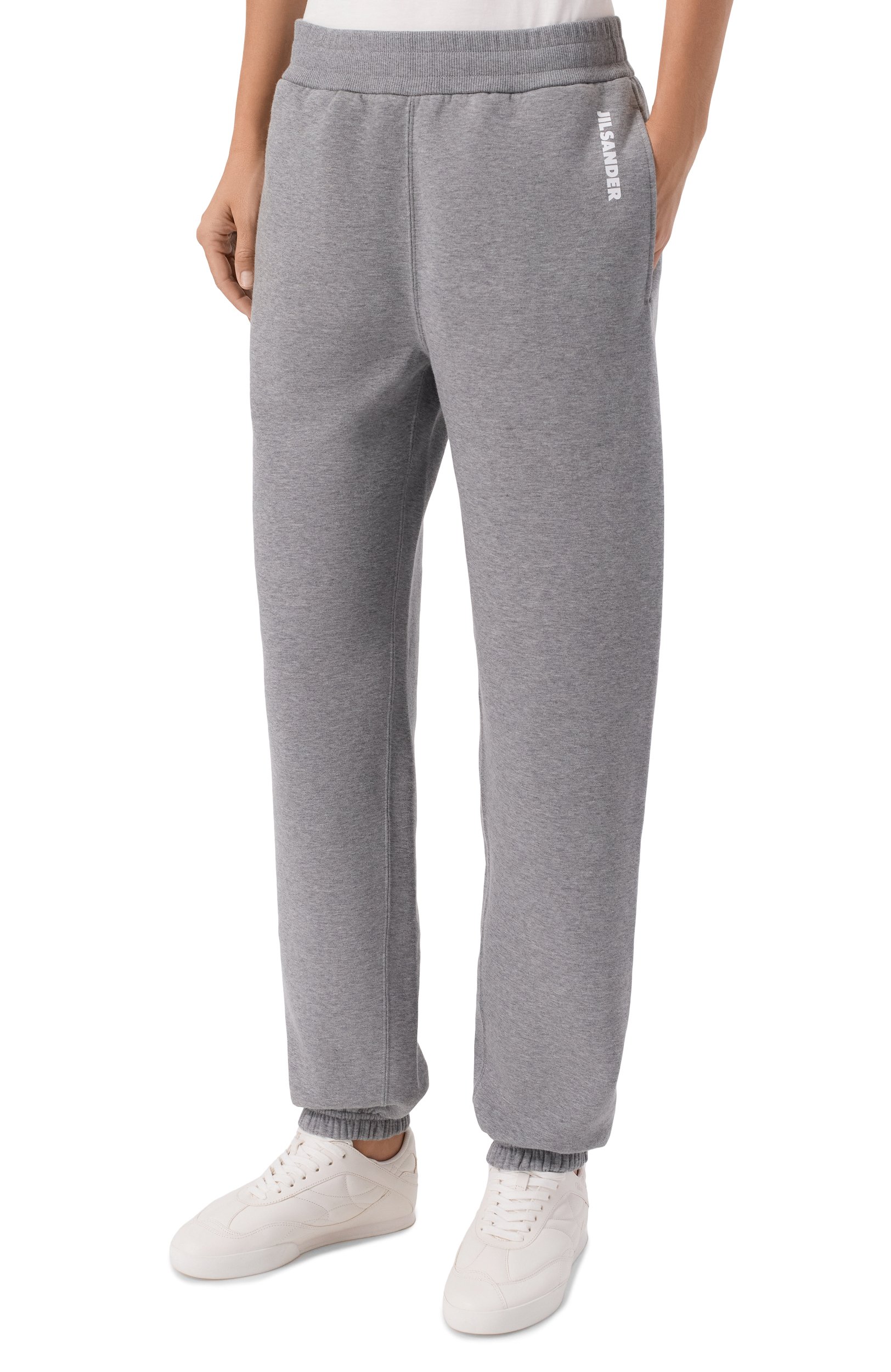 Хлопковые джоггеры JIL SANDER, арт. J02KA0424/J20133, фото 3