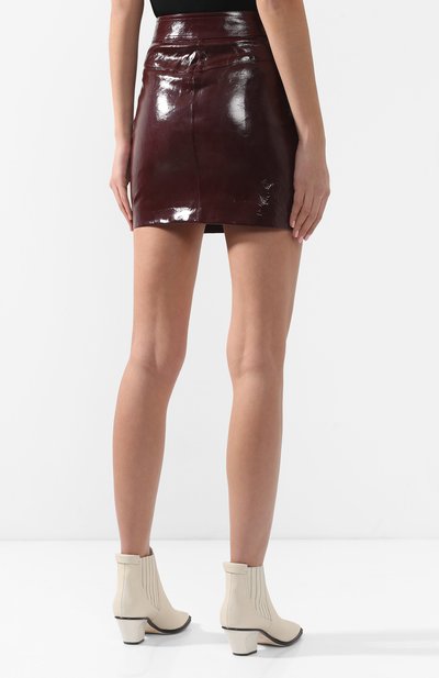 Кожаная юбка ALEXANDER WANG, арт. 1W495057D1, фото 4