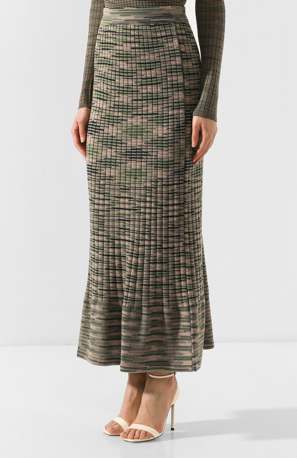 Шерстяная юбка M MISSONI разноцветного цвета по цене 59950 руб., арт. 2DH00089/2K002U, фото 3 Шерстяная юбка M MISSONI, арт. 2DH00089/2K002U, фото 3