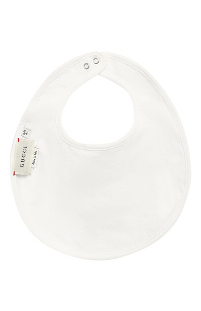 Комплект из хлопковой пижамы и шапки с нагрудником GUCCI, арт. 543889/XJABI, фото 4