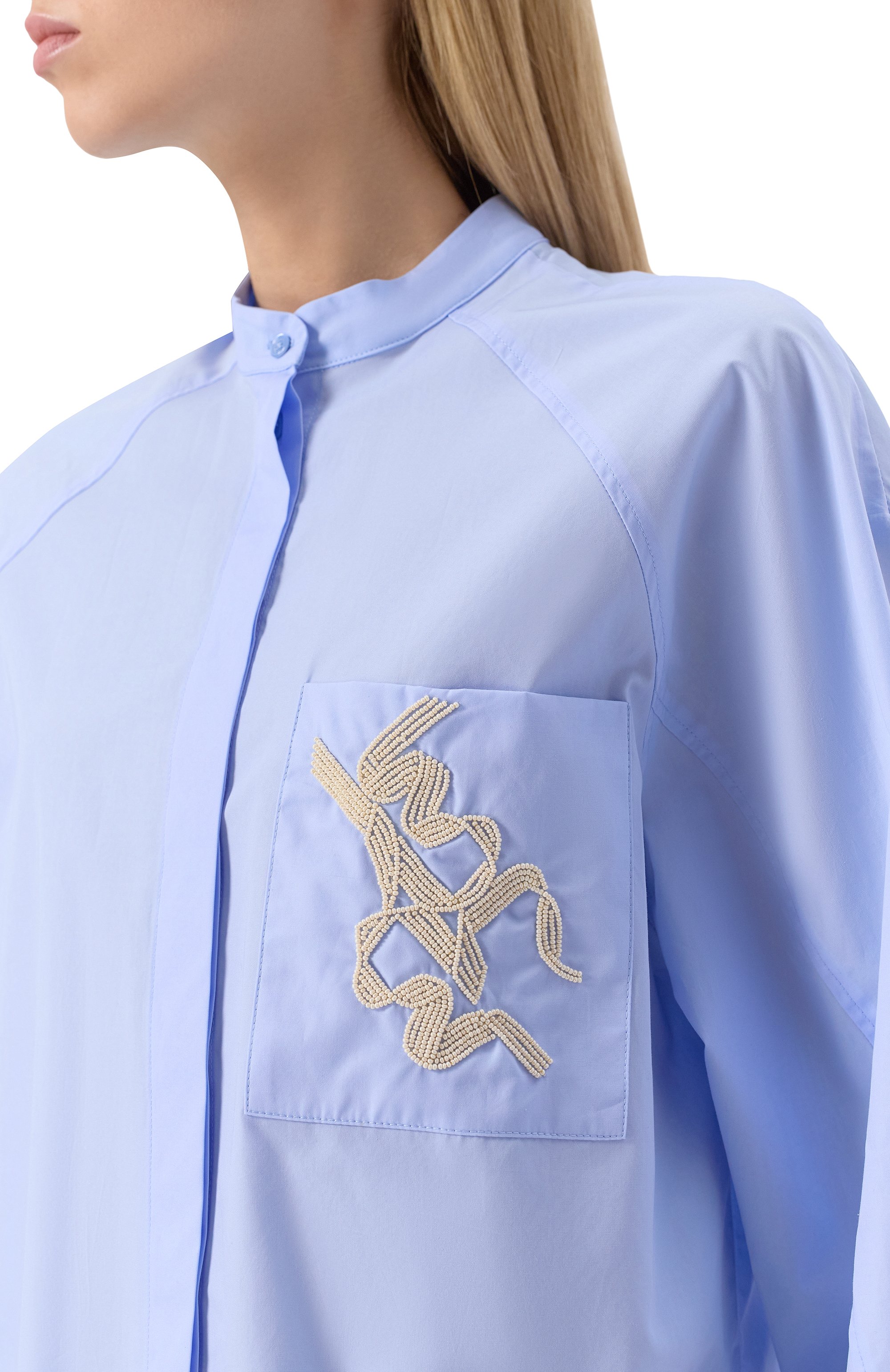 Хлопковая рубашка BEATRICE .B, арт. 25FE4245VEGA, фото 5