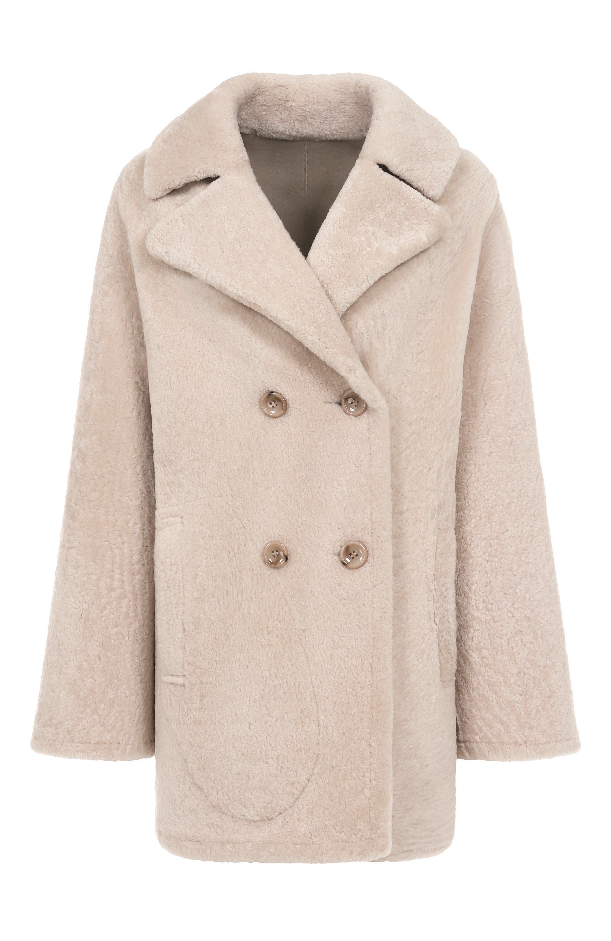 Дубленка из овчины MANZONI24, арт. 25M1213-S23N/48-50, фото 1