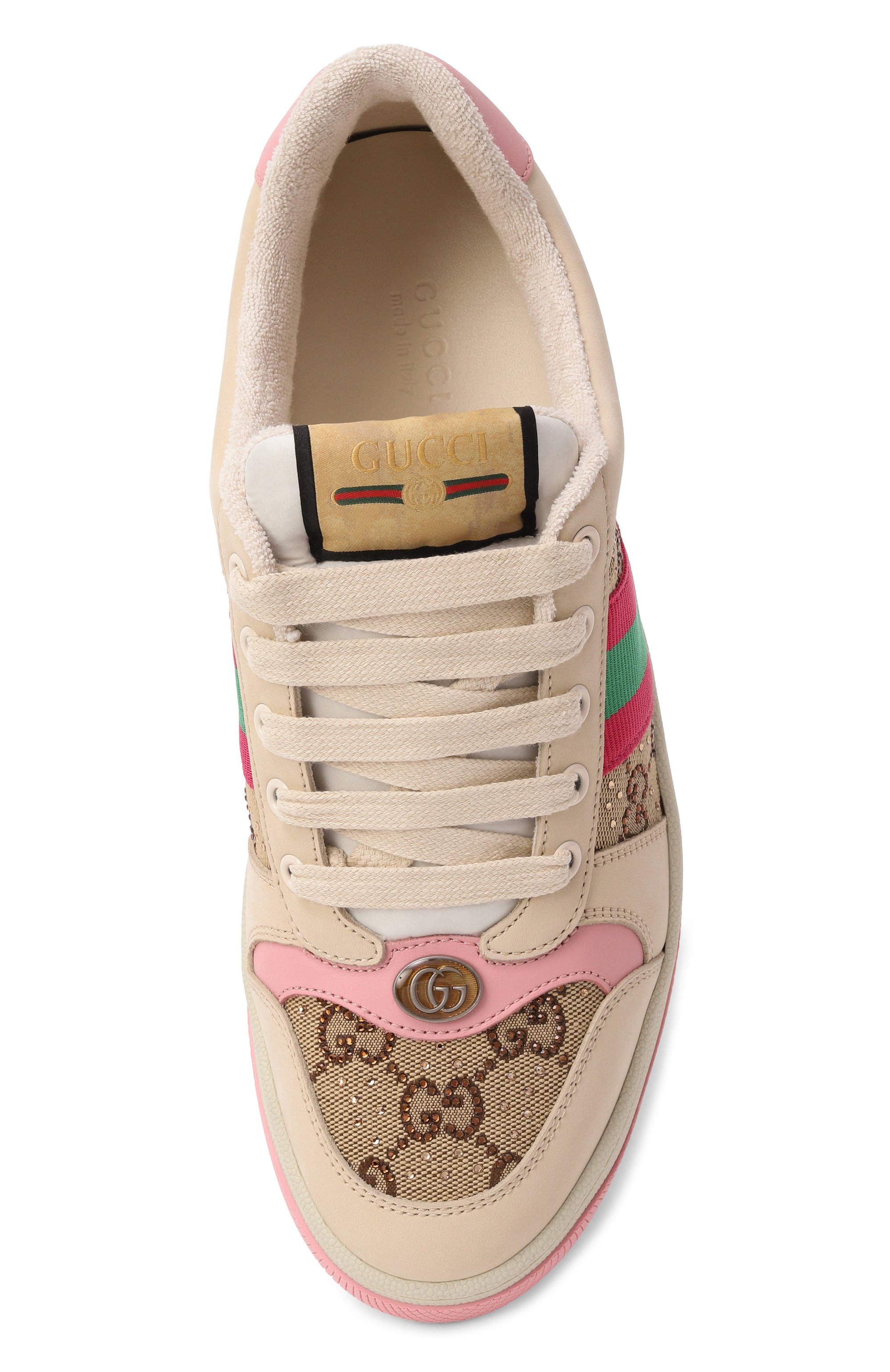 Комбинированные кеды screener GUCCI, арт. 677423/9SFR0, фото 6