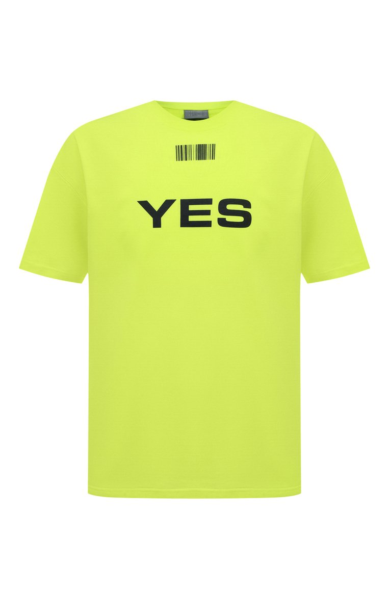 Хлопковая футболка  VTMNTS, арт. VL12TR340Y/1611, фото 1