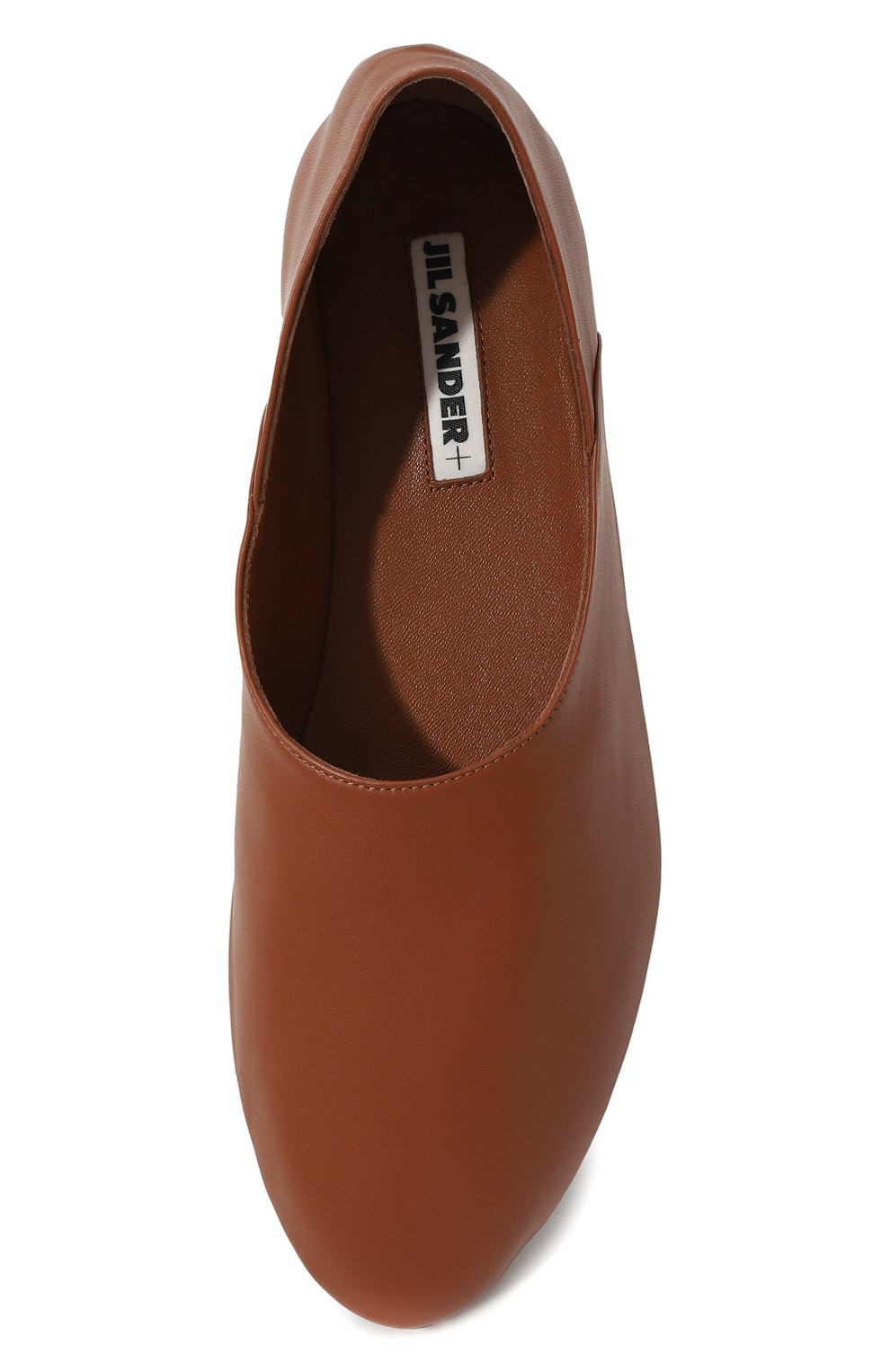 Кожаные балетки JIL SANDER, арт. J44WZ0004/P5810, фото 6