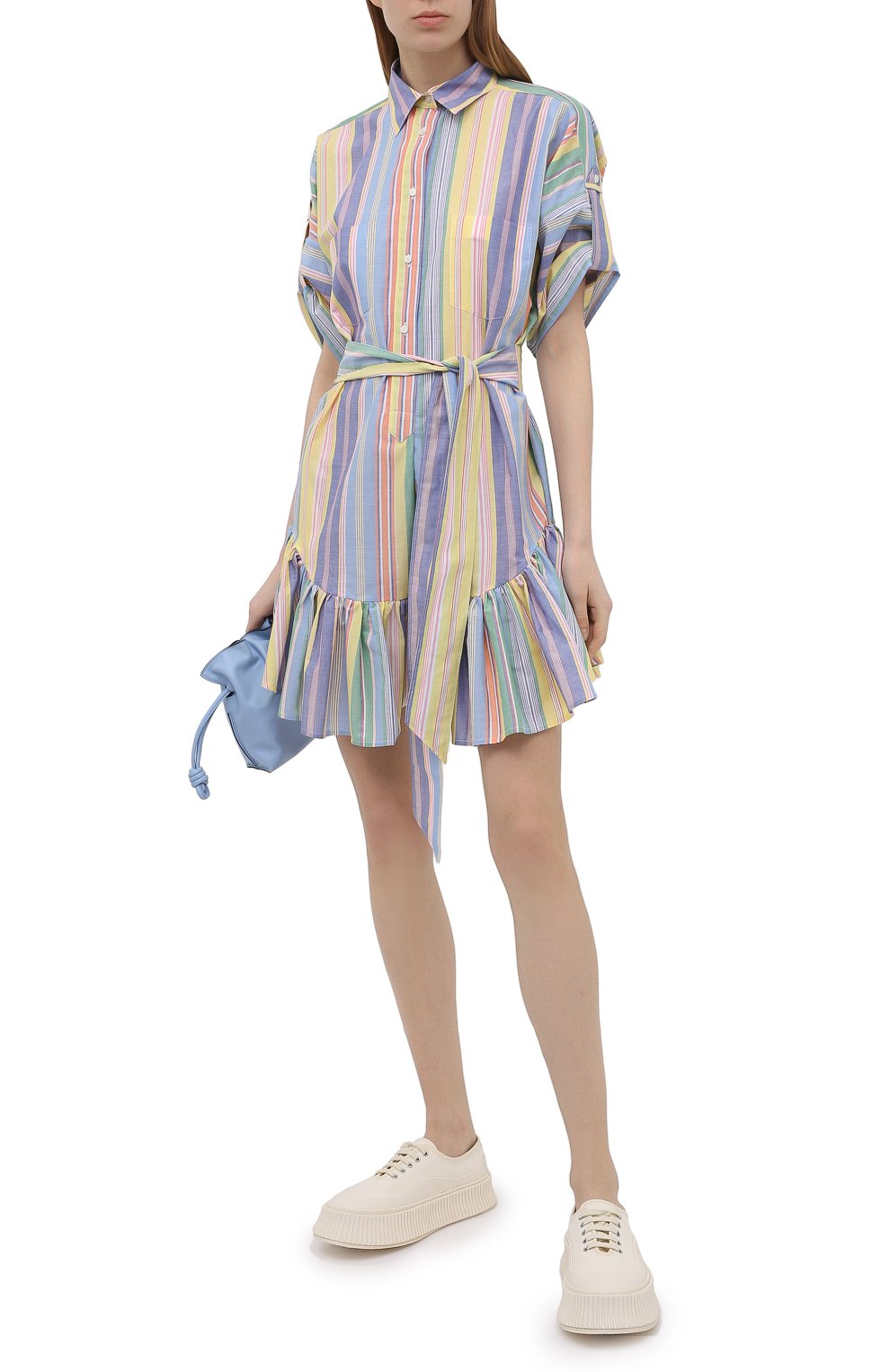 Хлопковое платье SARA ROKA, арт. CHL0E/07-S21, фото 2