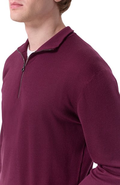 Кашемировый джемпер STEFANO RICCI бордового цвета по цене 321000 руб., арт. W505003L24/W25303, фото 5 Кашемировый джемпер STEFANO RICCI, арт. W505003L24/W25303, фото 5