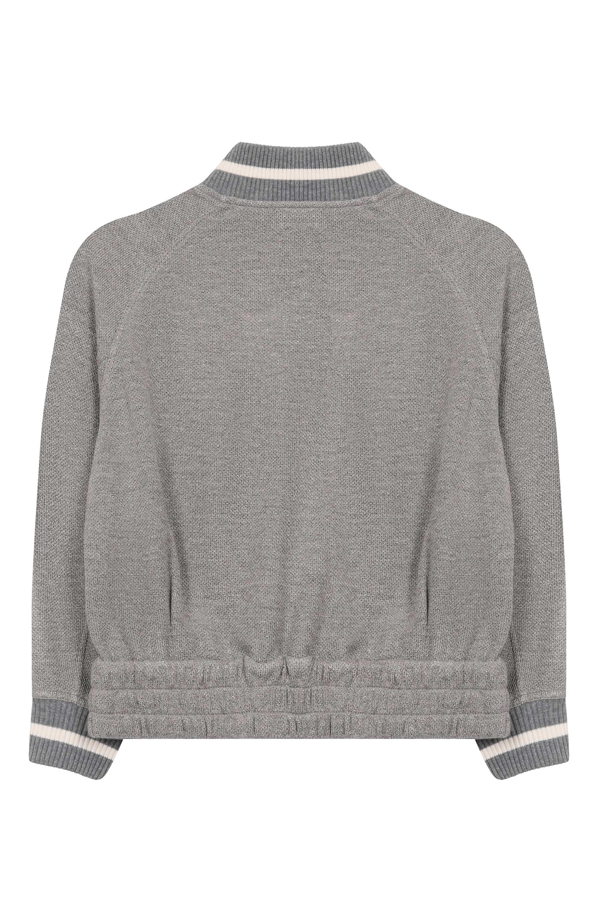 Бомбер из вискозы и хлопка BRUNELLO CUCINELLI, арт. BG930E892B, фото 2