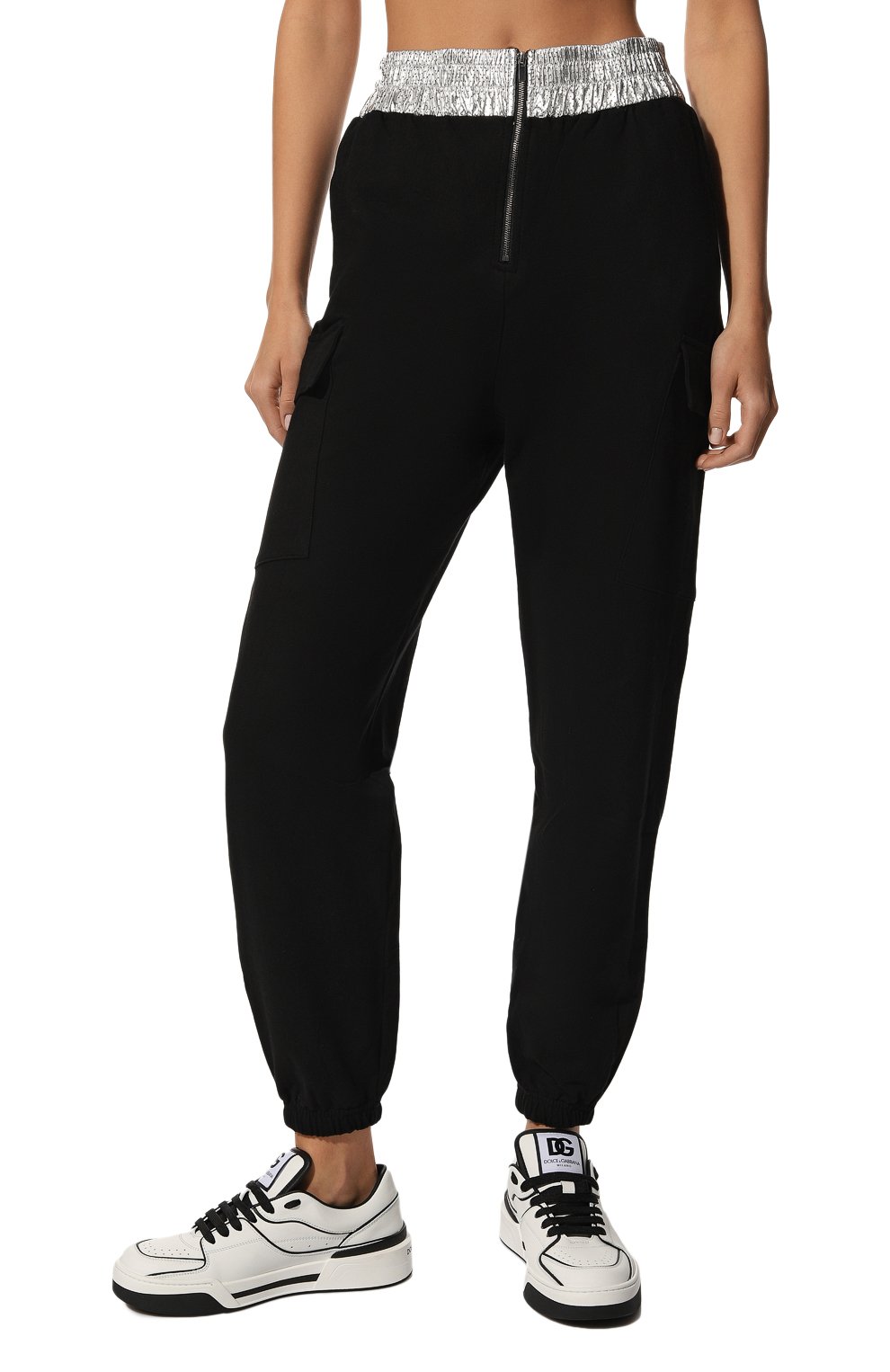 Джоггеры HEROINE SPORT черного цвета по цене 11500 руб., арт. HS-4173, фото 3 Джоггеры HEROINE SPORT, арт. HS-4173, фото 3