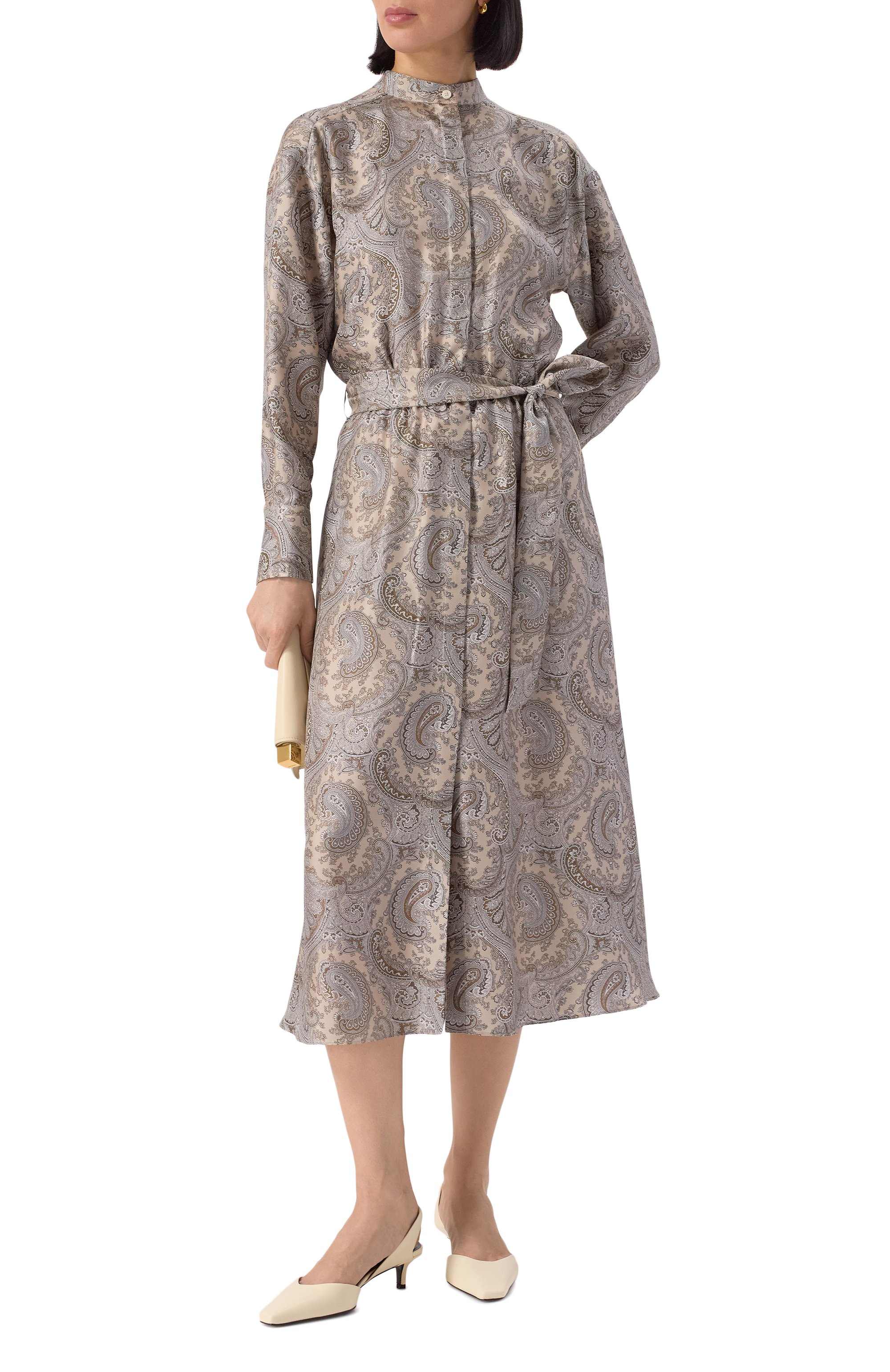 Шелковое платье NOBLE&BRULEE, арт. NB106/10122024/473, фото 2