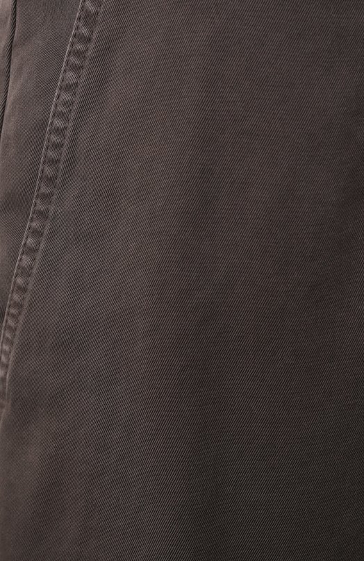 Хлопковые брюки Dolce & Gabbana GV5ZHT/G8LG9 Коричневый  GV5ZHT/G8LG9 Фото 6