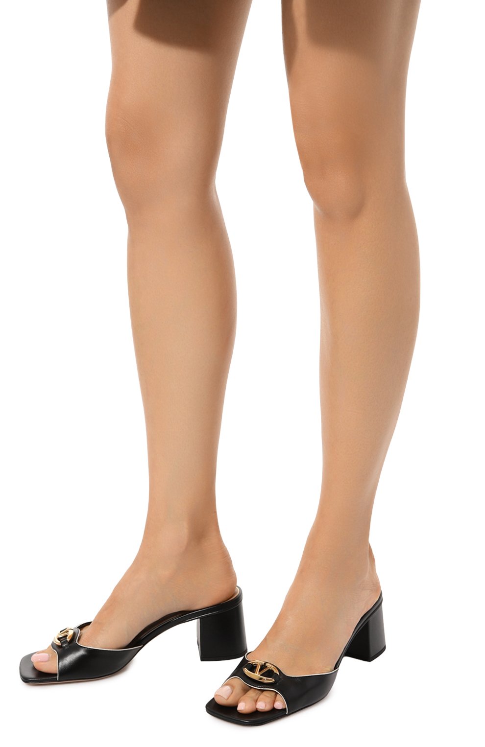 Кожаные мюли vlogo VALENTINO, арт. 5W2S0JZ0/EEY, фото 3