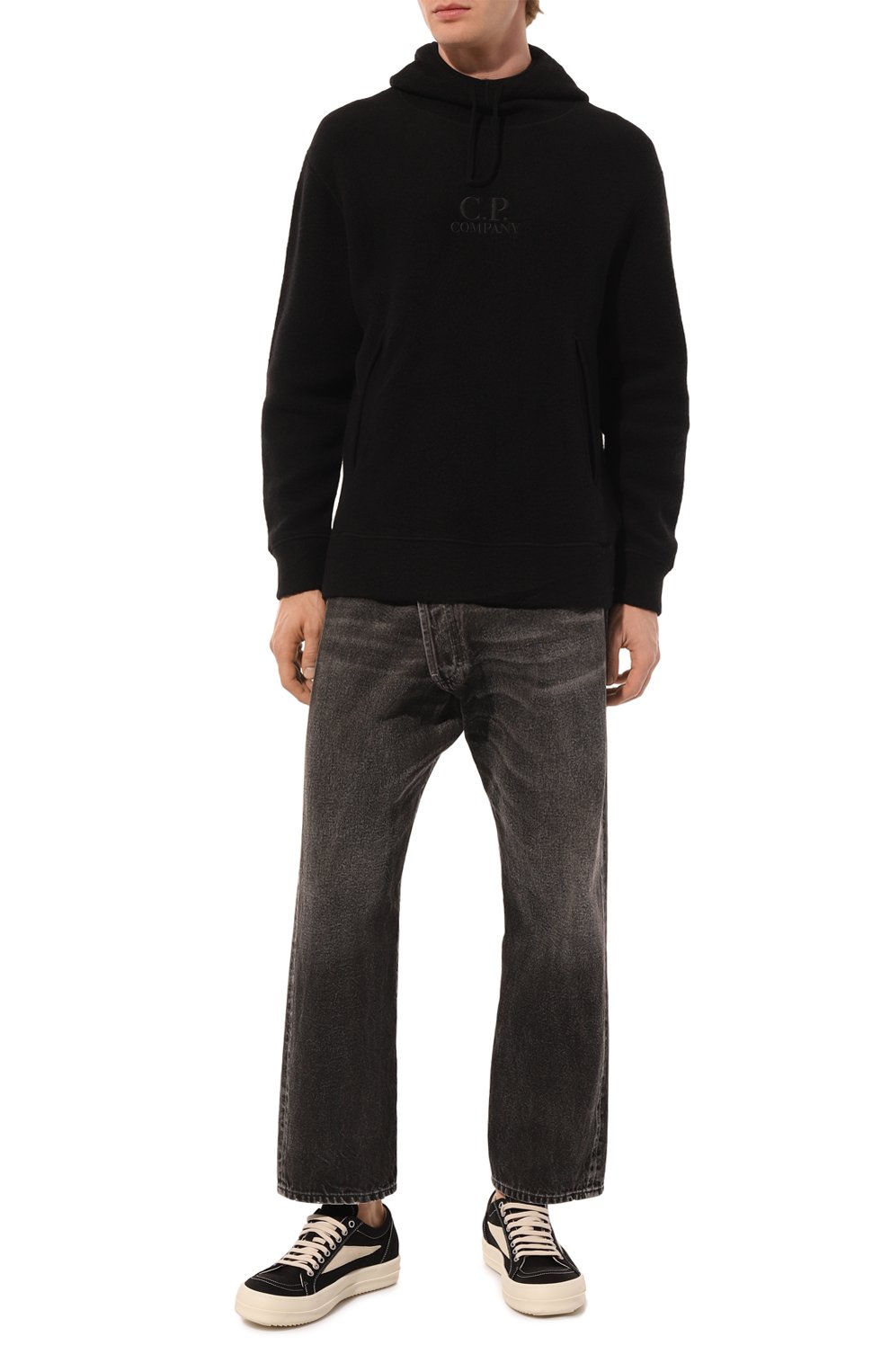 Шерстяное худи C.P. COMPANY, арт. 17CMSS292A006619G, фото 2