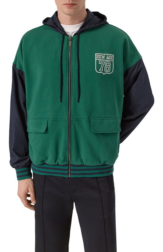 Двусторонняя толстовка Golden Goose Deluxe Brand GUP02181.P001866 Зелёный  GUP02181.P001866 Фото 3