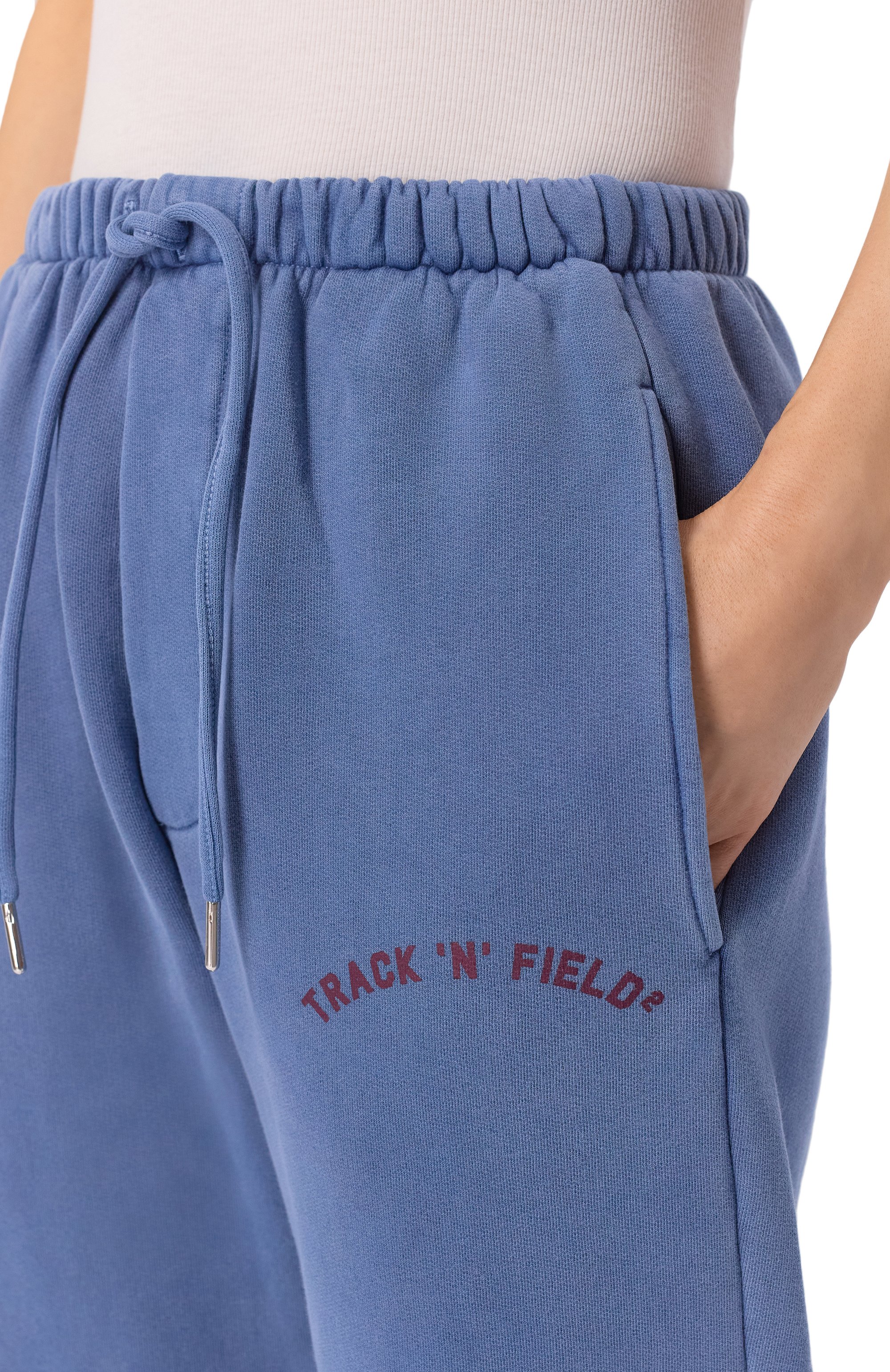 Хлопковые джоггеры DSQUARED2 синего цвета по цене 41450 руб., арт. S75KB0550/D25030, фото 5 Хлопковые джоггеры DSQUARED2, арт. S75KB0550/D25030, фото 5