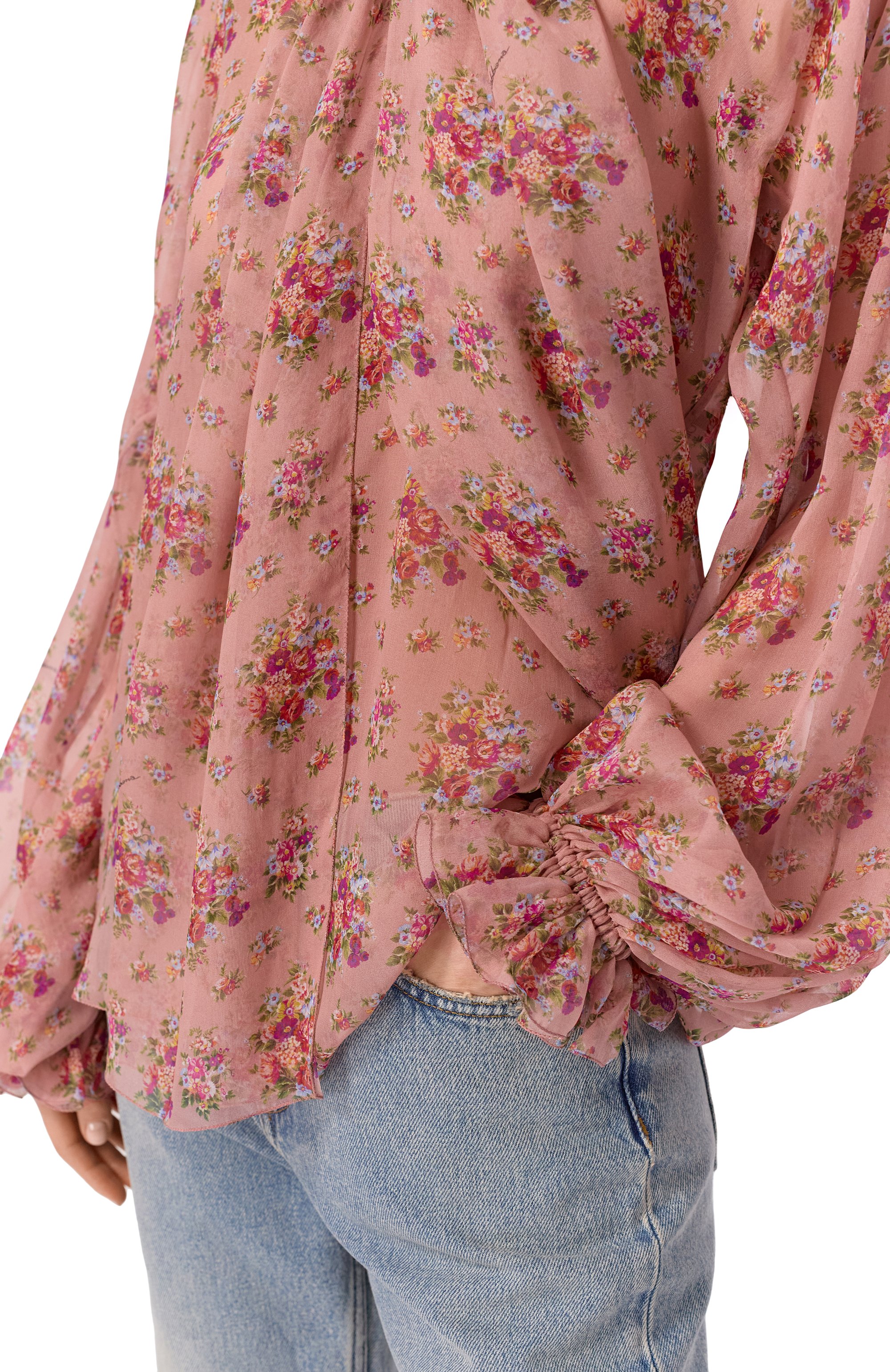 Шелковая блузка DOLCE & GABBANA, арт. F7BL0T/IS10F, фото 5