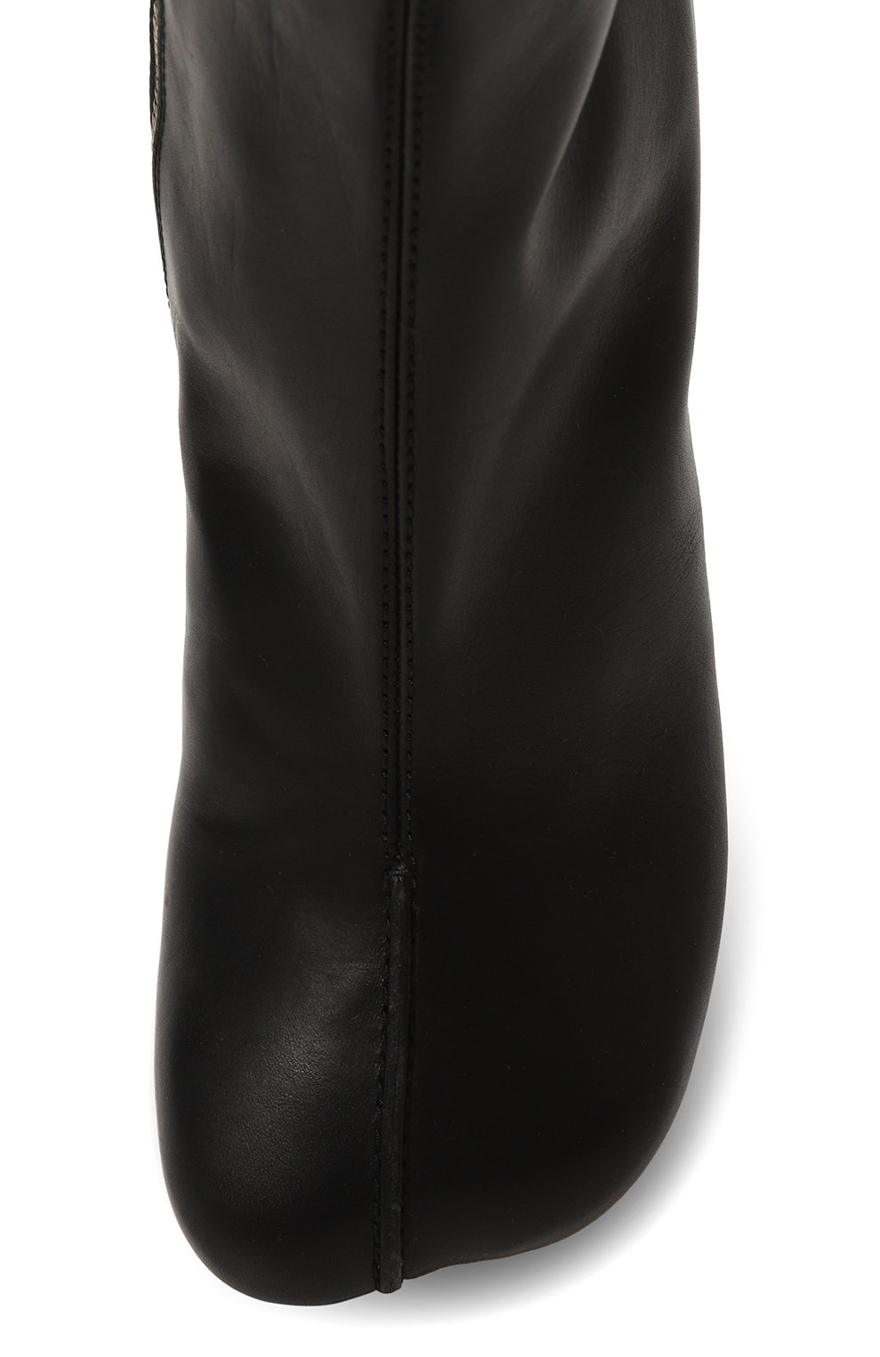 Кожаные ботильоны stitch-out MM6 черного цвета по цене 61550 руб., арт. S59WU0249/P5000, фото 6 Кожаные ботильоны stitch-out MM6, арт. S59WU0249/P5000, фото 6