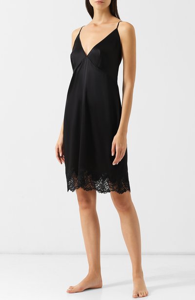 Шелковая сорочка на бретельках ERMANNO SCERVINO, арт. D334Q337RBV, фото 2