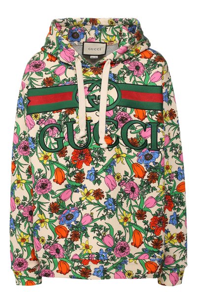 Хлопковое худи GUCCI, арт. 610156/XJCCI, фото 1