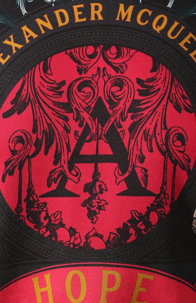 Хлопковый свитшот ALEXANDER MCQUEEN, арт. 594044/QLAA0, фото 5