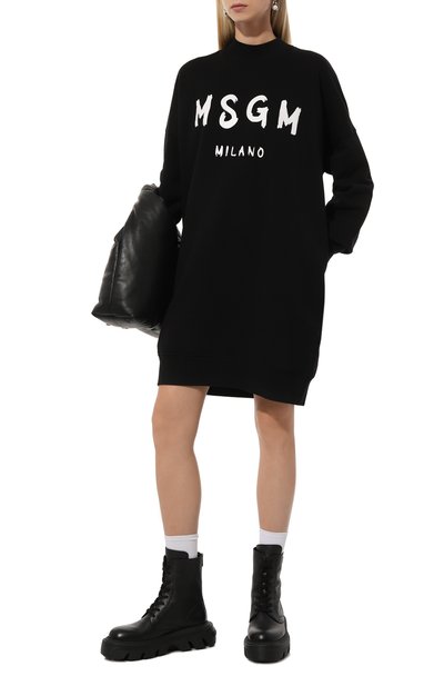 Хлопковое платье MSGM, арт. 2000MDA511/200001, фото 2