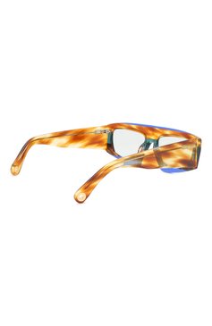 Женские солнцезащитные очки JACQUEMUS коричневого цвета, арт. LES LUNETTES YAUC0 MULTI BLUE | Фото 4 (Тип очков: С/з; Региональные ограничения белый список (Axapta Mercury): RU, Не проставлено; Нос: Не проставлено; Материал: Пластик; Очки форма: Прямоугольные, D-форма)