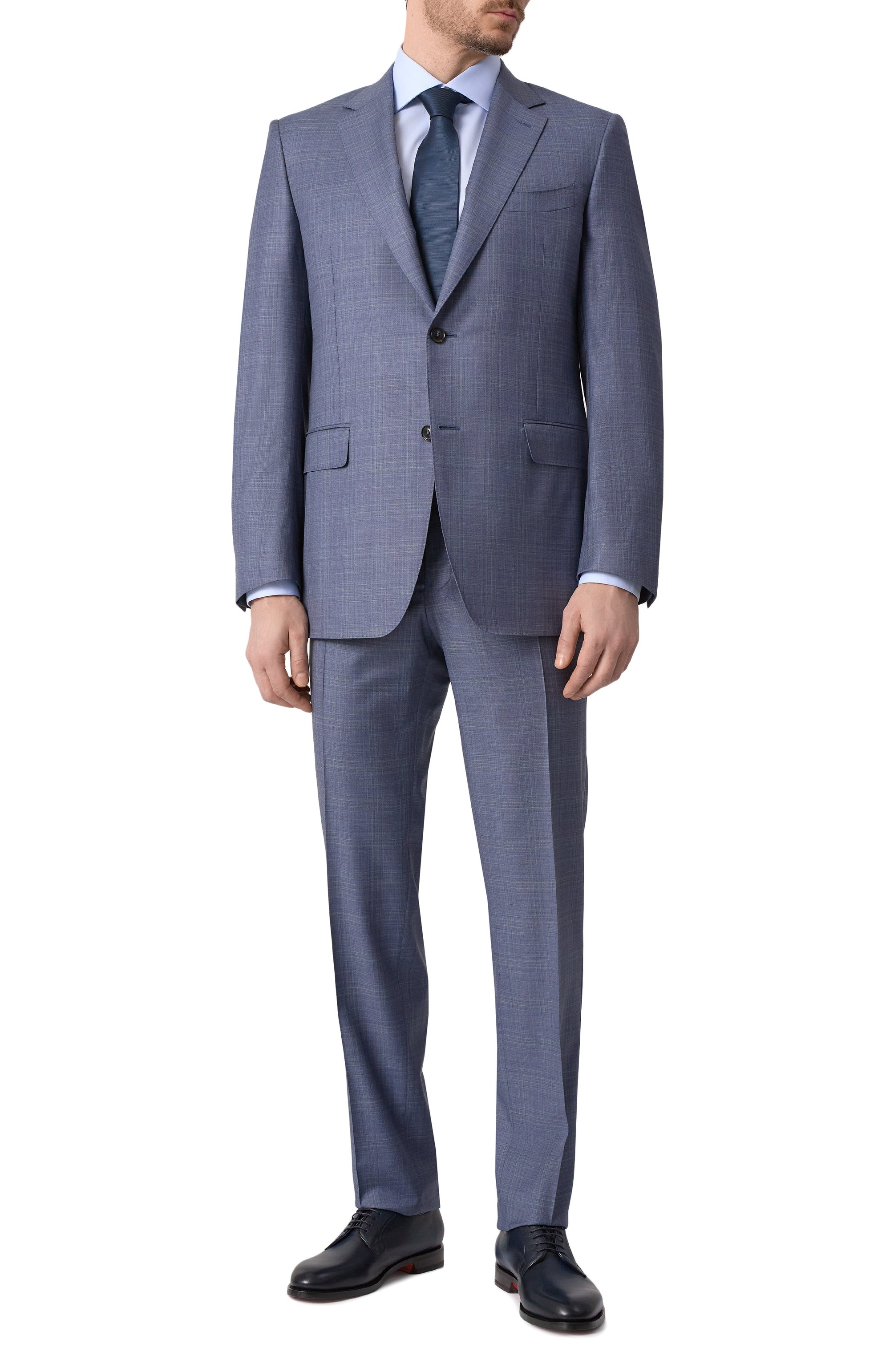 Кожаные дерби colin SANTONI, арт. MCCG19046PD7SGFR, фото 2