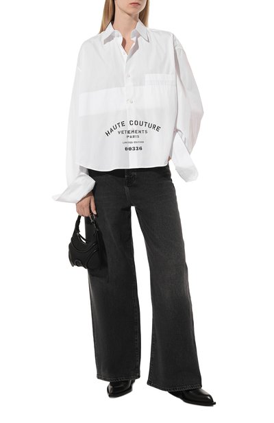 Хлопковая рубашка VETEMENTS, арт. UE64SH130W, фото 2