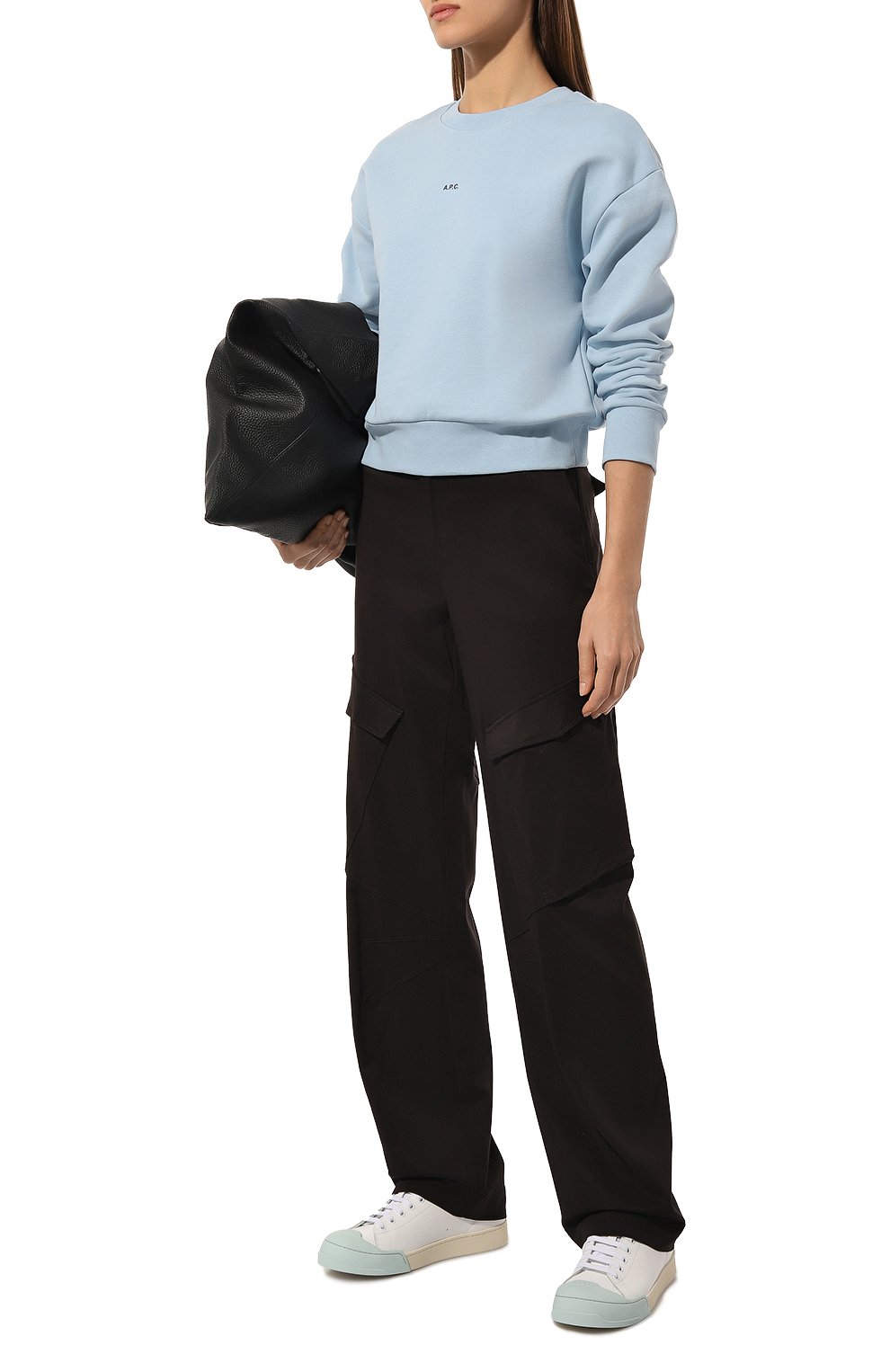 Хлопковый свитшот A.P.C., арт. C0GWQF27864IAB, фото 2