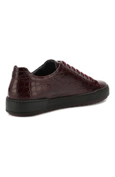 Кеды из кожи каймана ZILLI, арт. MDS-T002/001/CYAC, фото 1