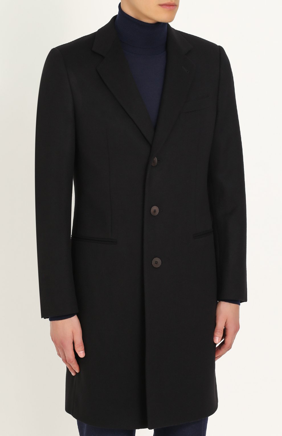 Однобортное кашемировое пальто GIORGIO ARMANI, арт. ZSLG11/ZS315, фото 3