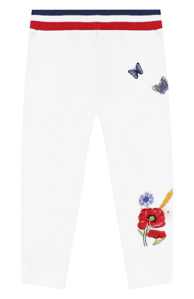 Хлопковые джоггеры MONNALISA, арт. 393404R6, фото 1