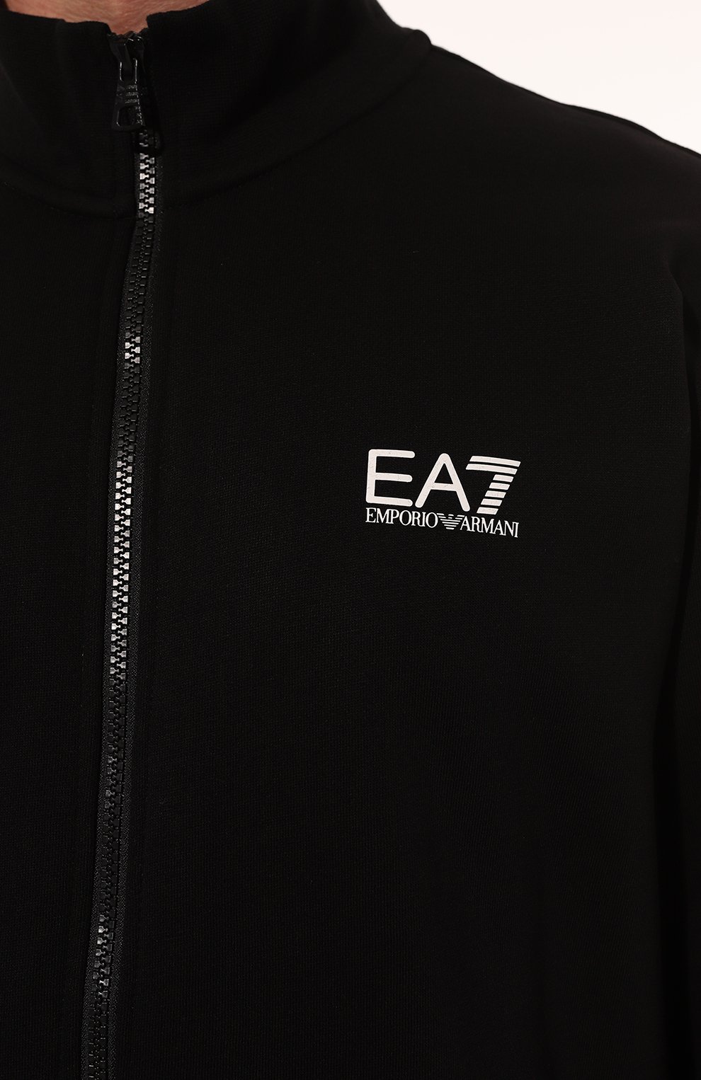 Хлопковый спортивный костюм EA7 черного цвета по цене 20950 руб., арт. 8NPV67/PJVTZ/XXL, фото 6 Хлопковый спортивный костюм EA7, арт. 8NPV67/PJVTZ/XXL, фото 6