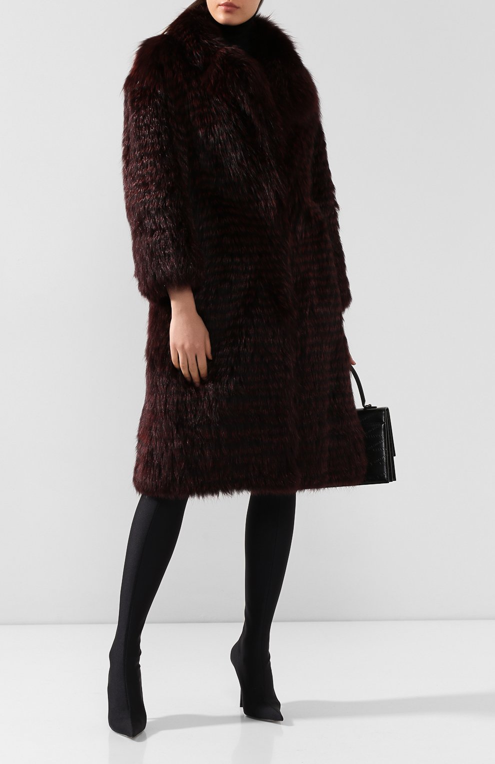 Шуба из меха лисицы COLOR TEMPERATURE, арт. 19CT1004, фото 2