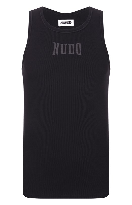 Хлопковая майка Magliano MGSS26TT02876 Чёрный MGSS26TT02876