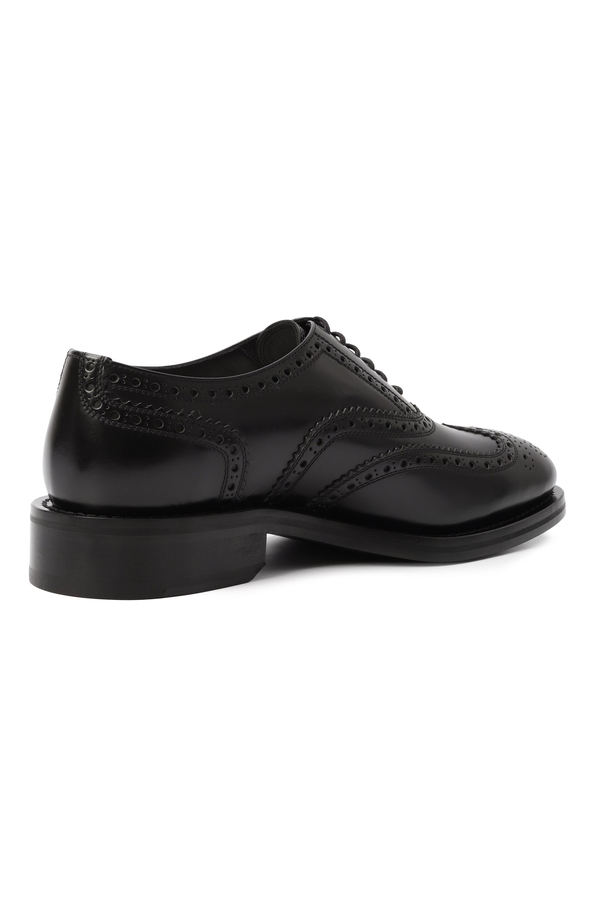 Кожаные оксфорды DSQUARED2, арт. LUM0108/24900001, фото 5