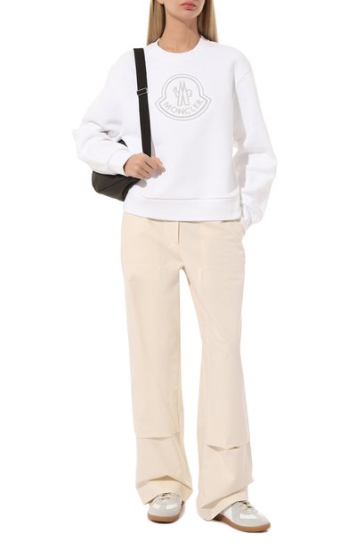 Хлопковый свитшот MONCLER, арт. 8G00028809KX, фото 2