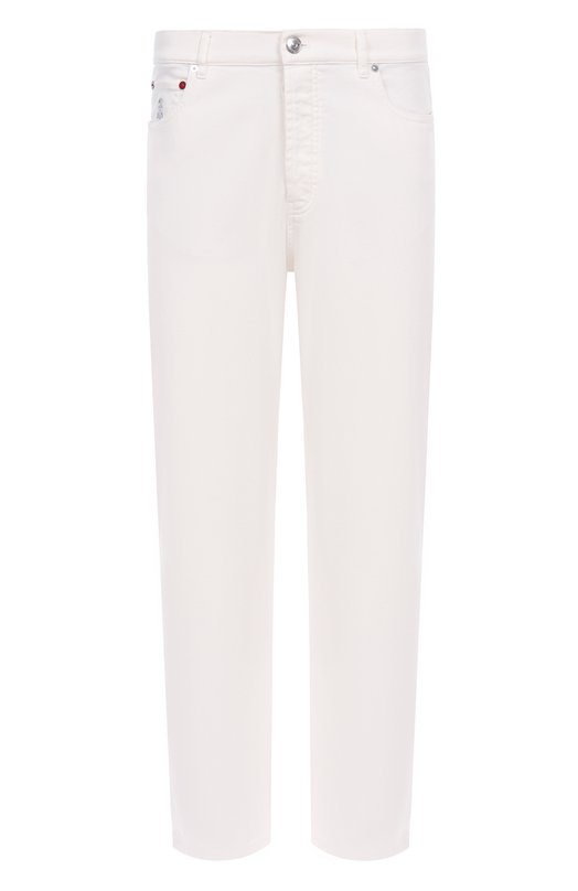Джинсы Iconic Fit Brunello Cucinelli MP77P01090 Белый MP77P01090