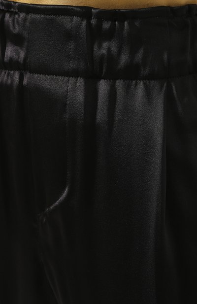 Укороченные брюки BRUNELLO CUCINELLI черного цвета по цене 136000 руб., арт. M0H98P6875, фото 5 Укороченные брюки BRUNELLO CUCINELLI, арт. M0H98P6875, фото 5