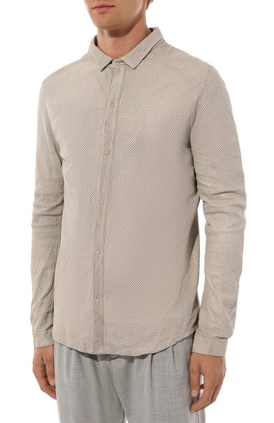 Кожаная рубашка GIORGIO BRATO, арт. GU24S1002, фото 3