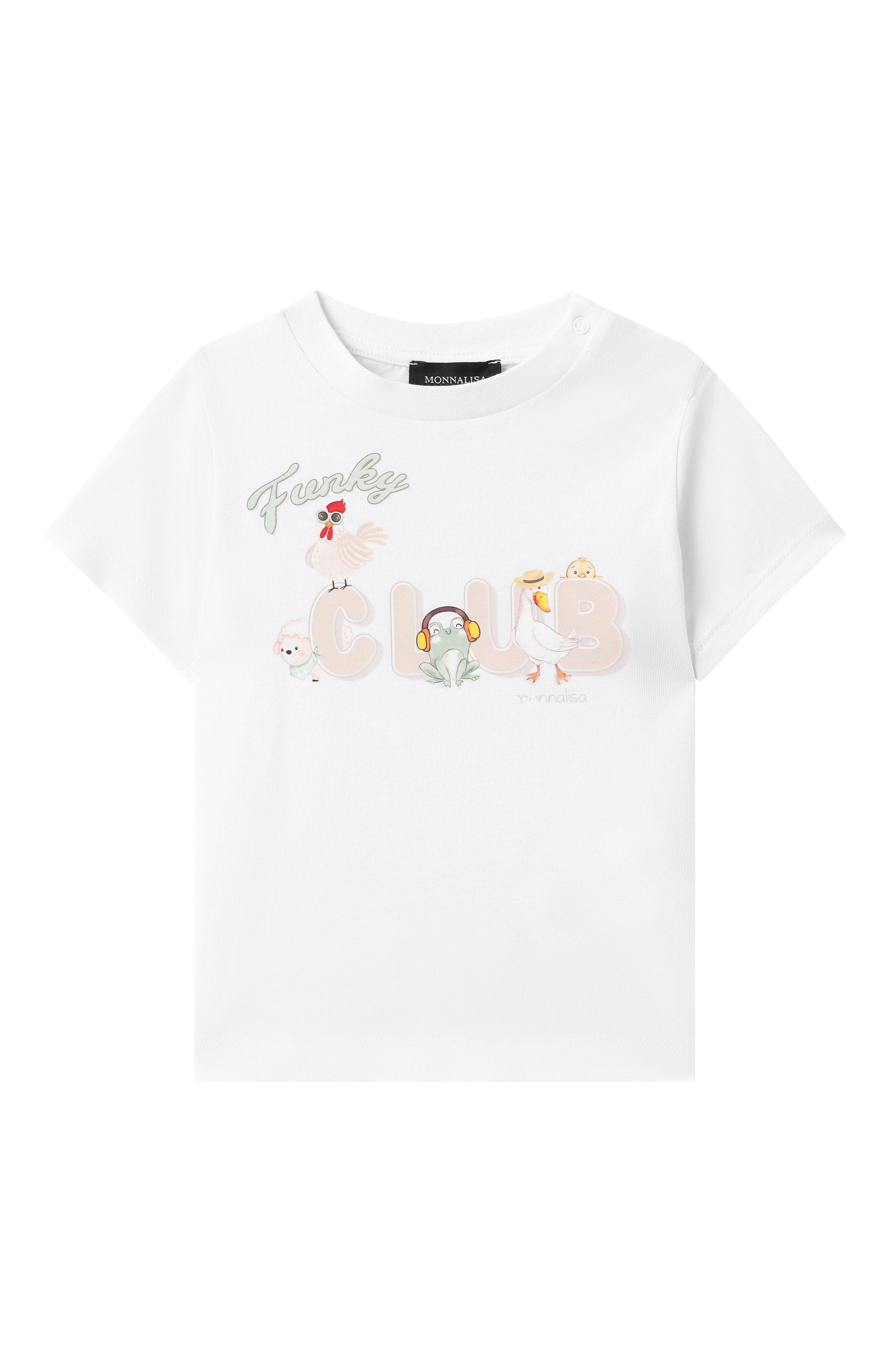 Комплект из футболки и шорт MONNALISA, арт. 28E500, фото 2