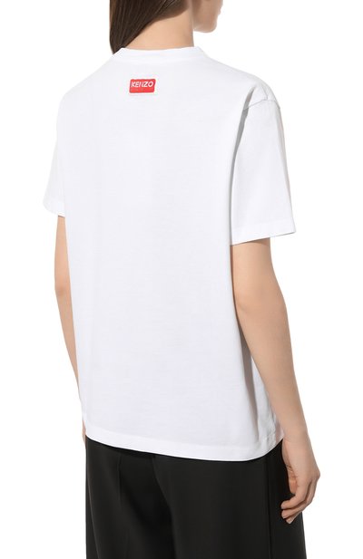 Хлопковая футболка KENZO, арт. FC62TS0074S0, фото 4