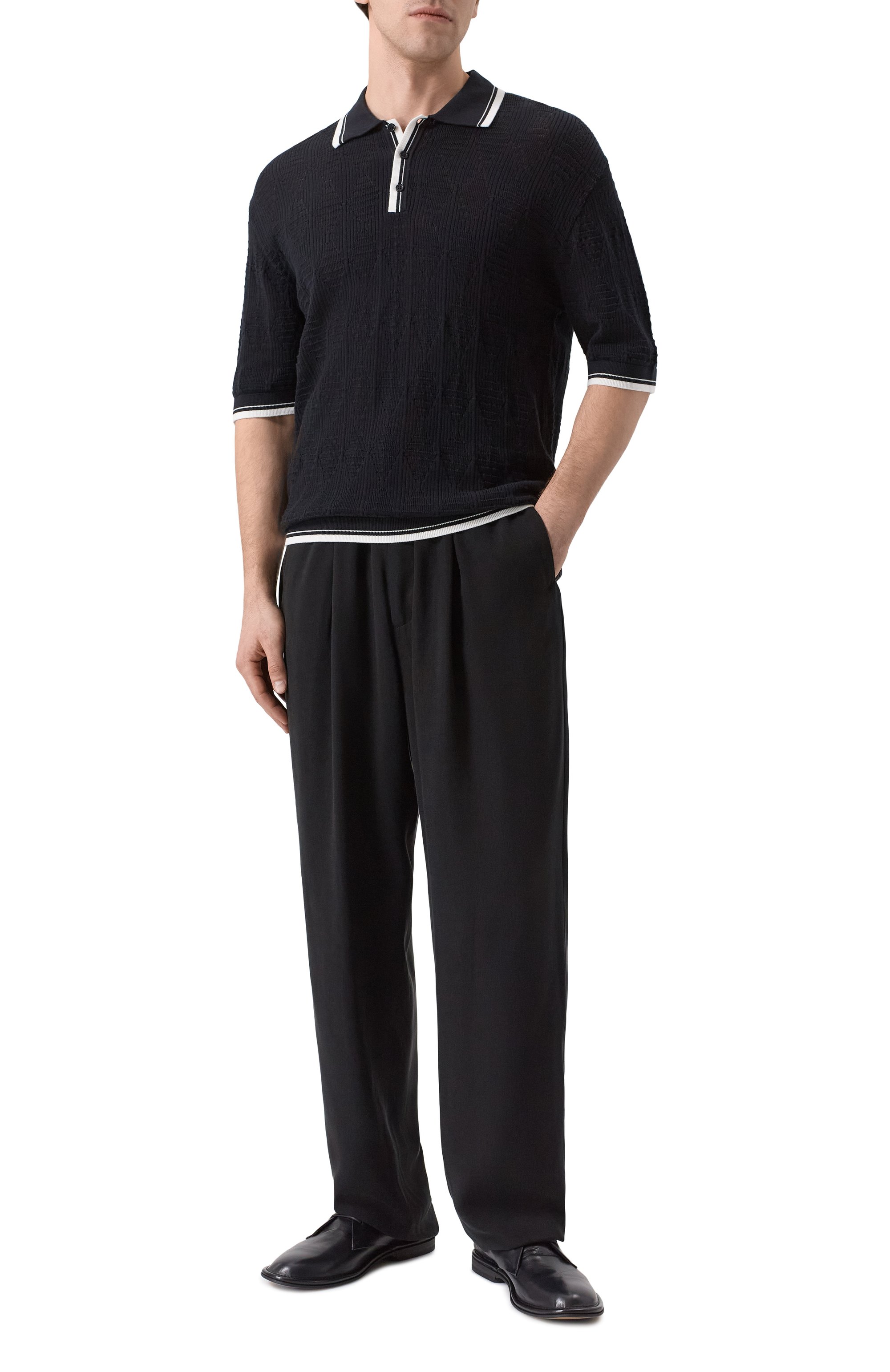 Хлопковое поло LANEUS, арт. S6LAMAKP009, фото 2