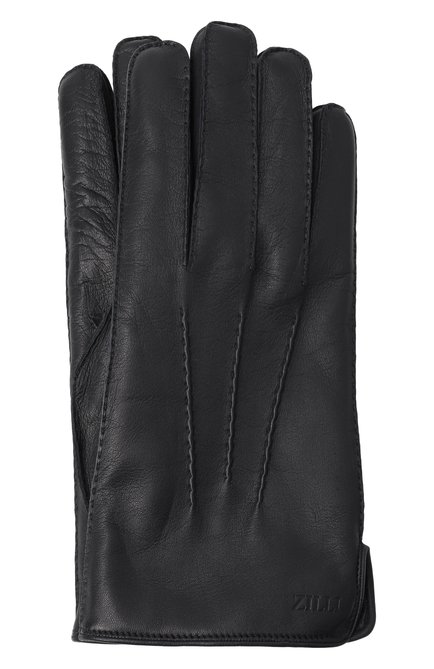 Мужские кожаные перчатки ZILLI, арт. GL007AM1980VZL000