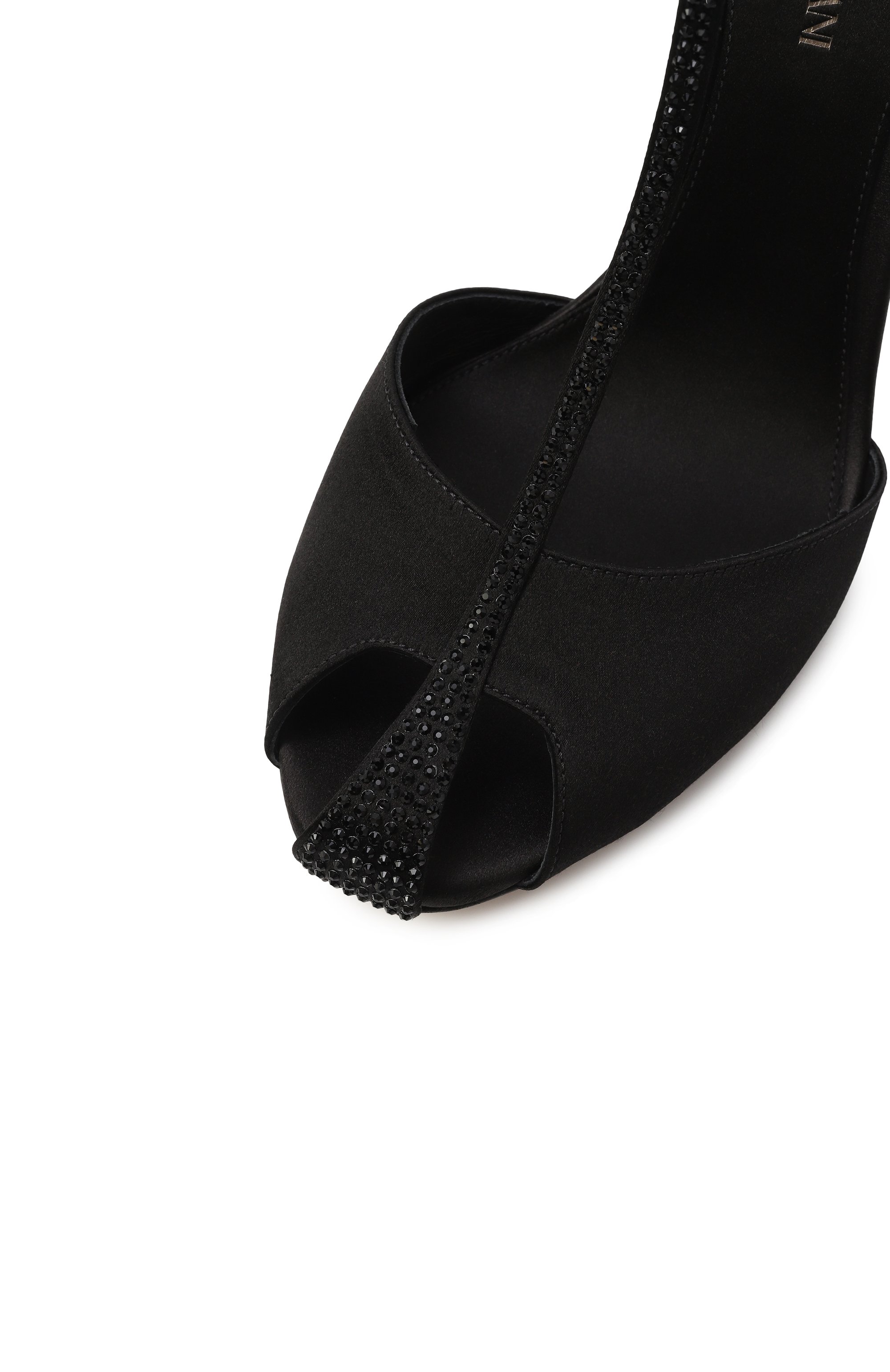 Текстильные босоножки EMPORIO ARMANI, арт. X3P853/XR385, фото 7