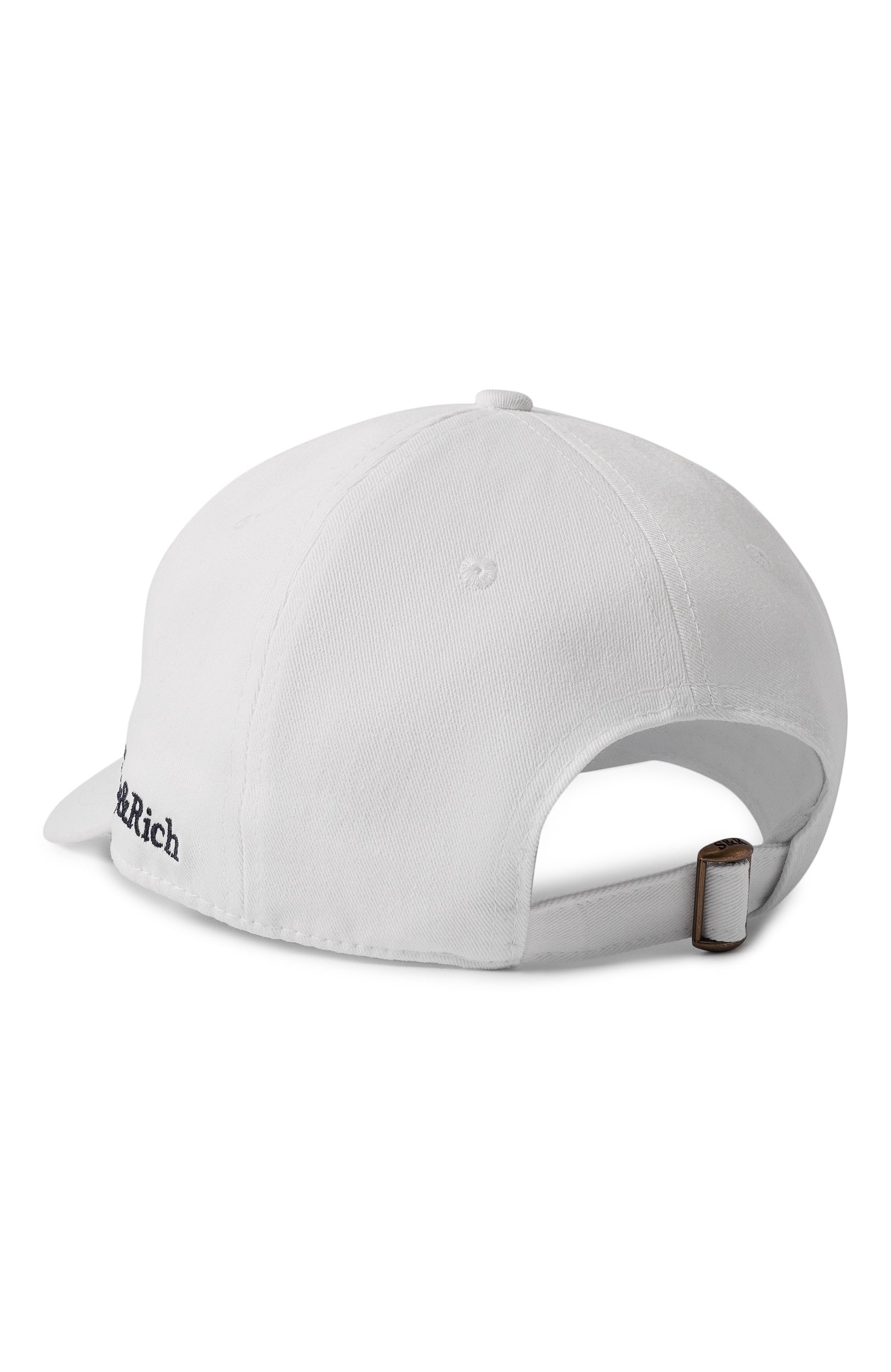 Хлопковая бейсболка SPORTY AND RICH белого цвета по цене 10750 руб., арт. AC040712005WH01, фото 2 Хлопковая бейсболка SPORTY AND RICH, арт. AC040712005WH01, фото 2