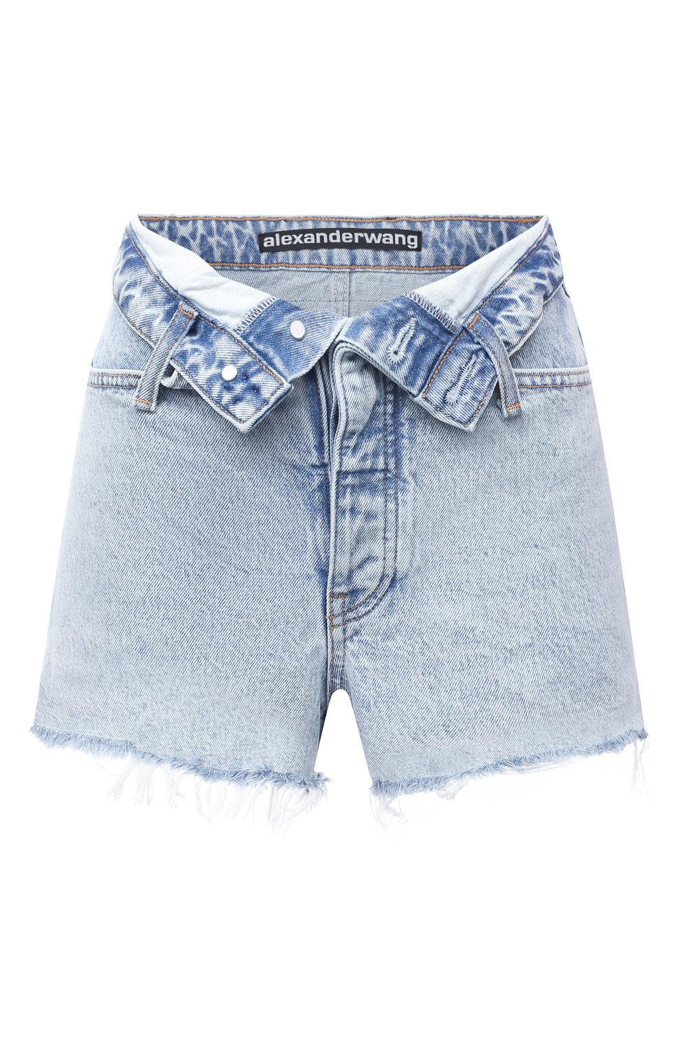 Джи нсовые шорты ALEXANDER WANG, арт. 4DC2204768, фото 1