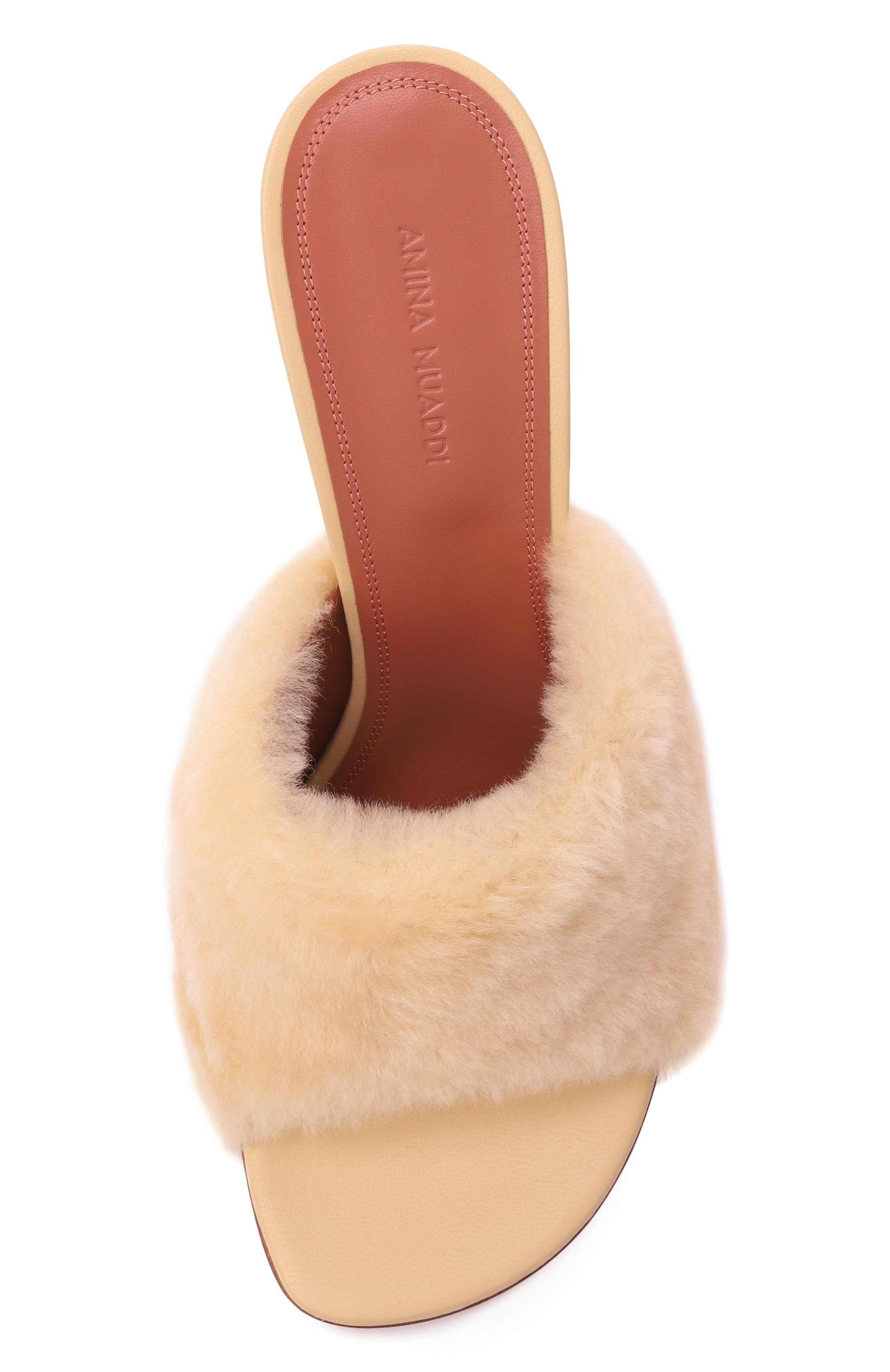 Мюли taylor 90 из овчины AMINA MUADDI, арт. TAYL0R FUR SLIPPER/SHEARLING, фото 6