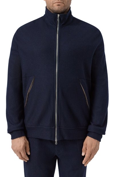 Толстовка из шерсти и кашемира CORTIGIANI, арт. 3AF615, фото 3